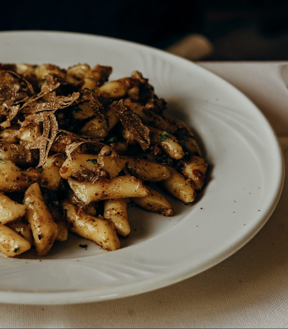 Gnocchis à la truffe noire