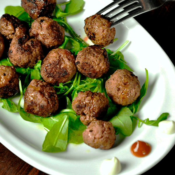 Boulettes au petit épeautre du Mont Ventoux et aux olives de nyons