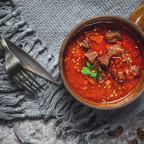 Curry d'agneau à l'huile d'olive