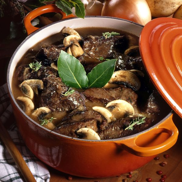 La daube de sanglier à l'huile d'olive