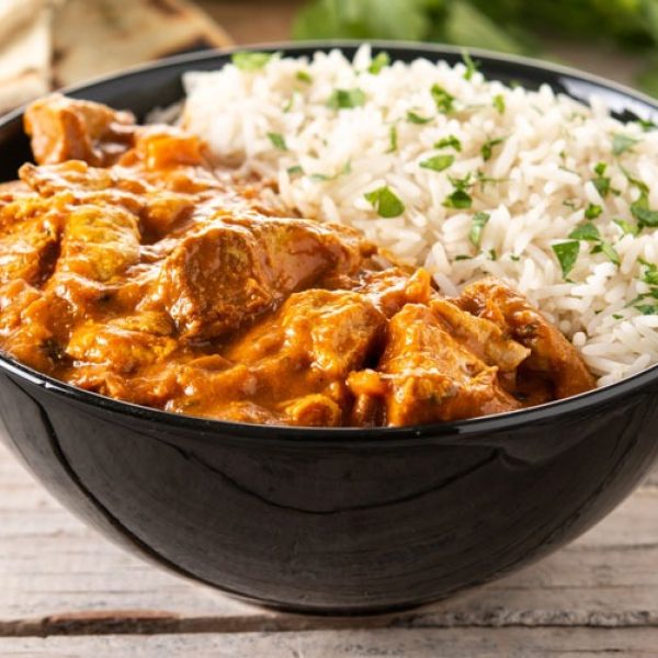 poulet au curry de Madras bio.